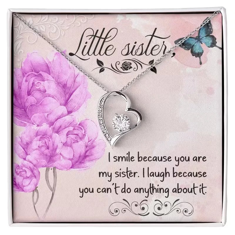 "Eternal Sisterhood" Heart Pendant Necklace - The LaVie Jewelry