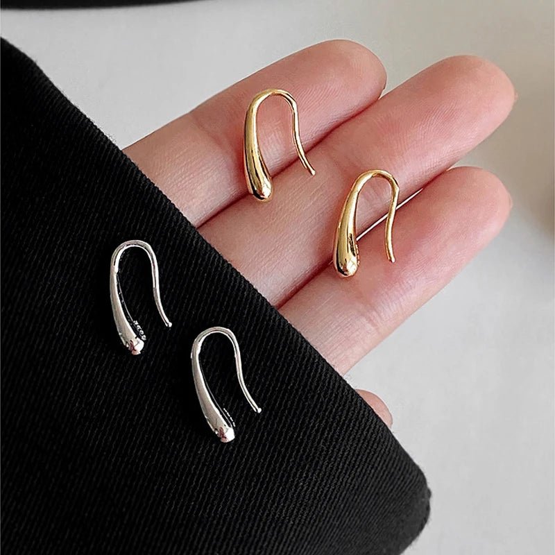 925 Sterling Silver Water Drop Shape Earrings - LaVie Jewelery