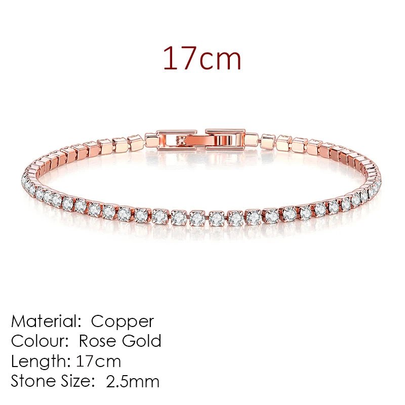 Elegant Zirconia Tennis Bracelet - LaVie Jewelery
