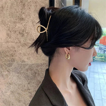 Korean Classic Hoop Earrings - LaVie Jewelery