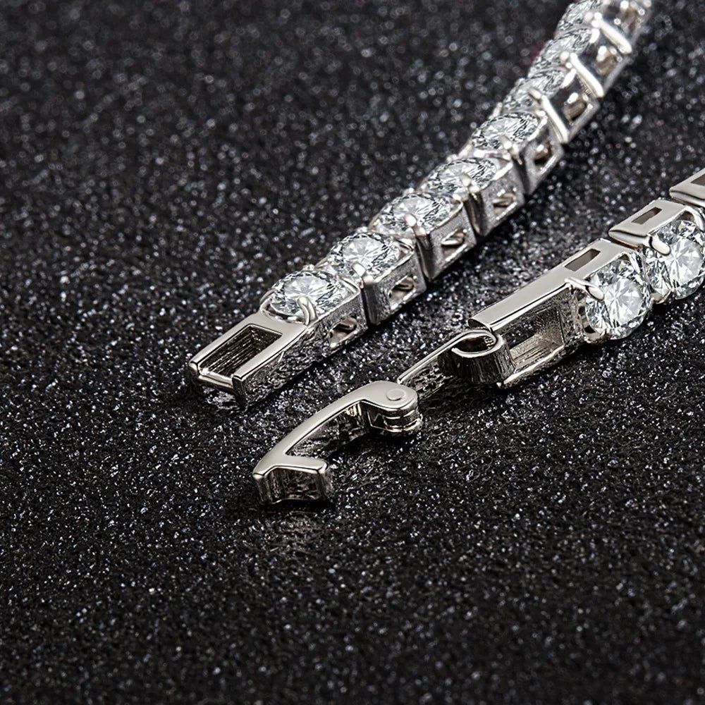925 Sterling Silver Zirconia Bracelet - LaVie Jewelery