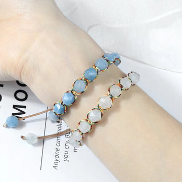 Hot Natural Stone Amethysts Bracelet - LaVie Jewelery