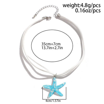 Multi layered Star Fish Rope Chain - LaVie Jewelery