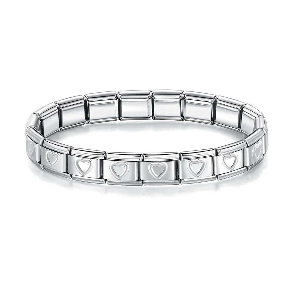 Stainless Steel Bracelet Bangle Versatile - LaVie Jewelery