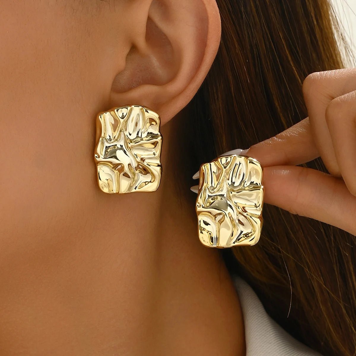 Classic Gold Silver Earrings - LaVie Jewelery