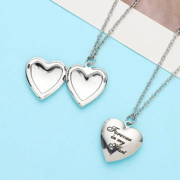 "The Timeless Keepsake" Heart Locket Necklace - LaVie Jewelery