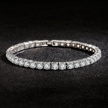 925 Sterling Silver Zirconia Bracelet - LaVie Jewelery