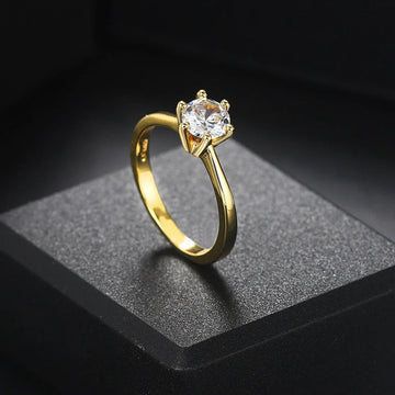 Crystal Wedding Ring - LaVie Jewelery