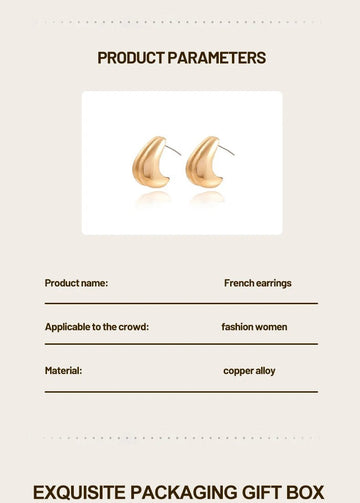 Waterdrop Luxary Sense Fashion Earrings - LaVie Jewelery