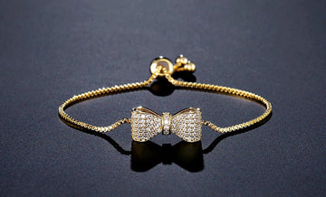 Zirconia Crystal Adjustable Bracelet & Bangle Jewelry - LaVie Jewelery