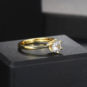 Crystal Wedding Ring - LaVie Jewelery
