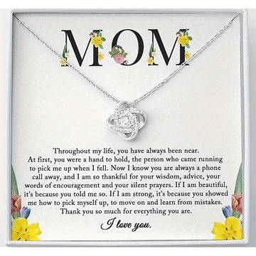 Sentimental To My Mom Necklace - LaVie Jewelery