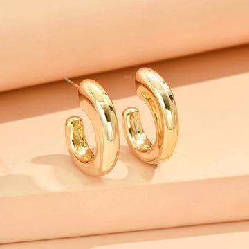 Classic Gold Silver Earrings - LaVie Jewelery