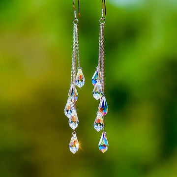 Women's Fashion Multi Style Long Irregular tassel Earrings - LaVie Jewelery