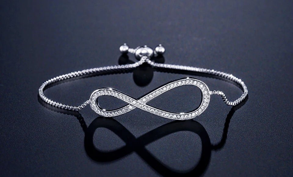 Zirconia Crystal Adjustable Bracelet & Bangle Jewelry - LaVie Jewelery