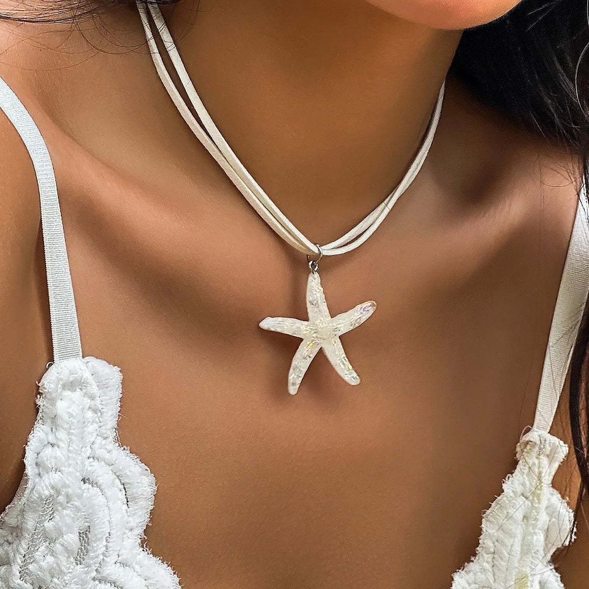 Multi layered Star Fish Rope Chain - LaVie Jewelery