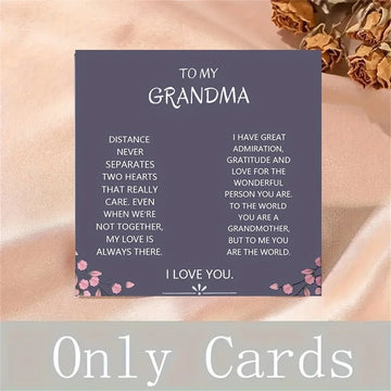 "A Legacy of Love" Grandma Heart Necklace Set - LaVie Jewelery
