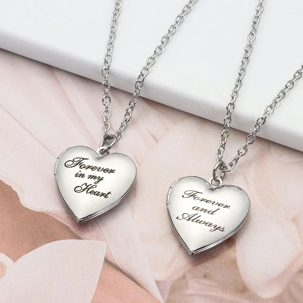 "The Timeless Keepsake" Heart Locket Necklace - LaVie Jewelery