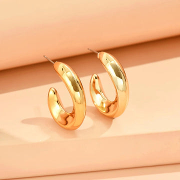 Classic Gold Silver Earrings - LaVie Jewelery