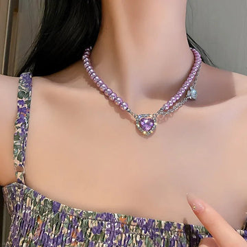 Gold Color New Beads Pearl Choker Necklace - LaVie Jewelery
