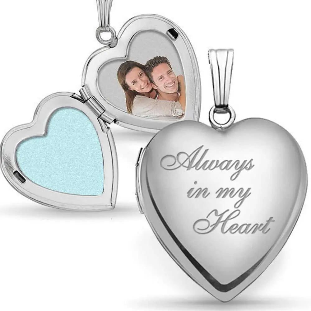 "The Timeless Keepsake" Heart Locket Necklace - LaVie Jewelery