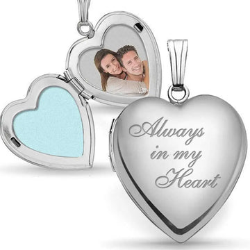 "The Timeless Keepsake" Heart Locket Necklace - LaVie Jewelery