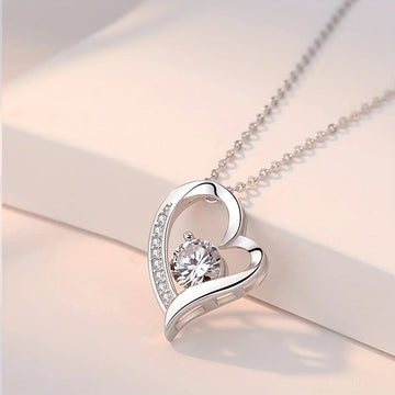 "Eternal Sisterhood" Heart Pendant Necklace - The LaVie Jewelry