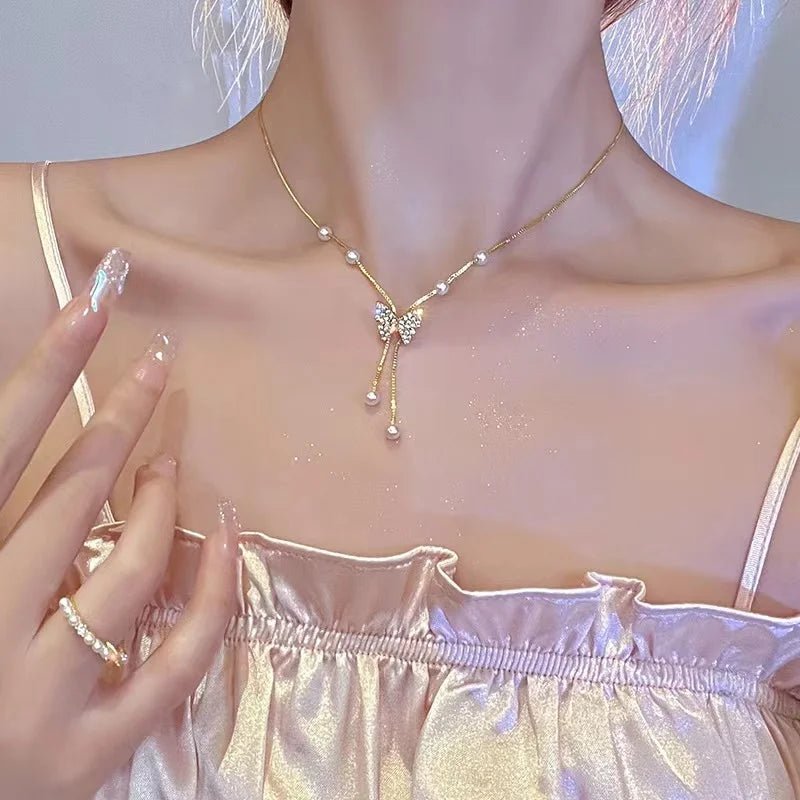 Irregular Baroque Pearl Pendant Necklace - LaVie Jewelery
