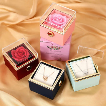 "The Secret Garden" Soap Rose Drawer Gift Box - LaVie Jewelery