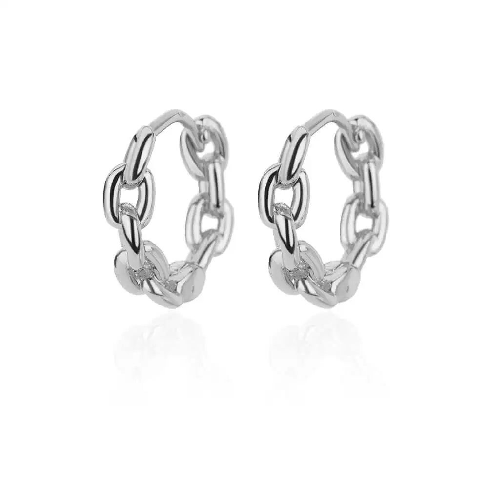 Stainless Steel Vintage Elegant Round Hoop Earrings - LaVie Jewelery