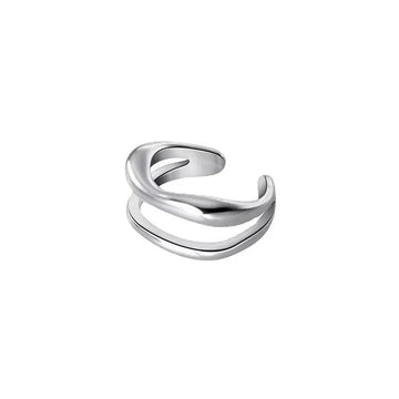 Ear Cuff Non - Piercing Double Layer Ear Clip Earrings - LaVie Jewelery