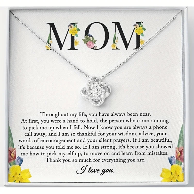 Sentimental To My Mom Necklace - LaVie Jewelery
