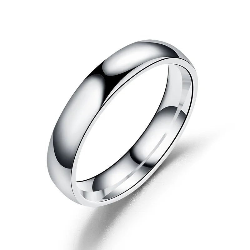 Stainless Steel 6mm Titanium Rings - LaVie Jewelery