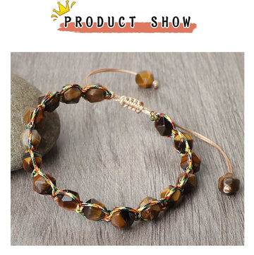 Hot Natural Stone Amethysts Bracelet - LaVie Jewelery