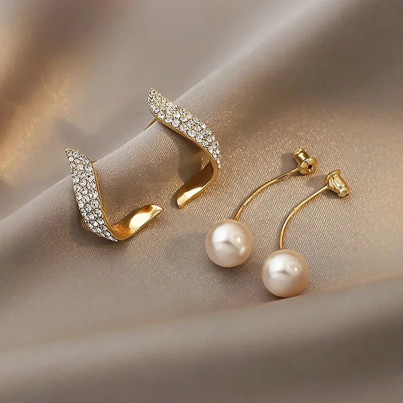 Joker Pendant Pearl Earrings - LaVie Jewelery