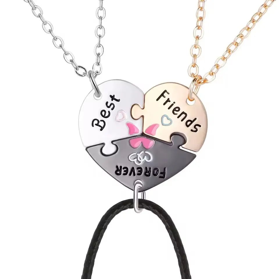"The Boundless Bond" Friendship & Family Heart Set - The LaVie Jewelry