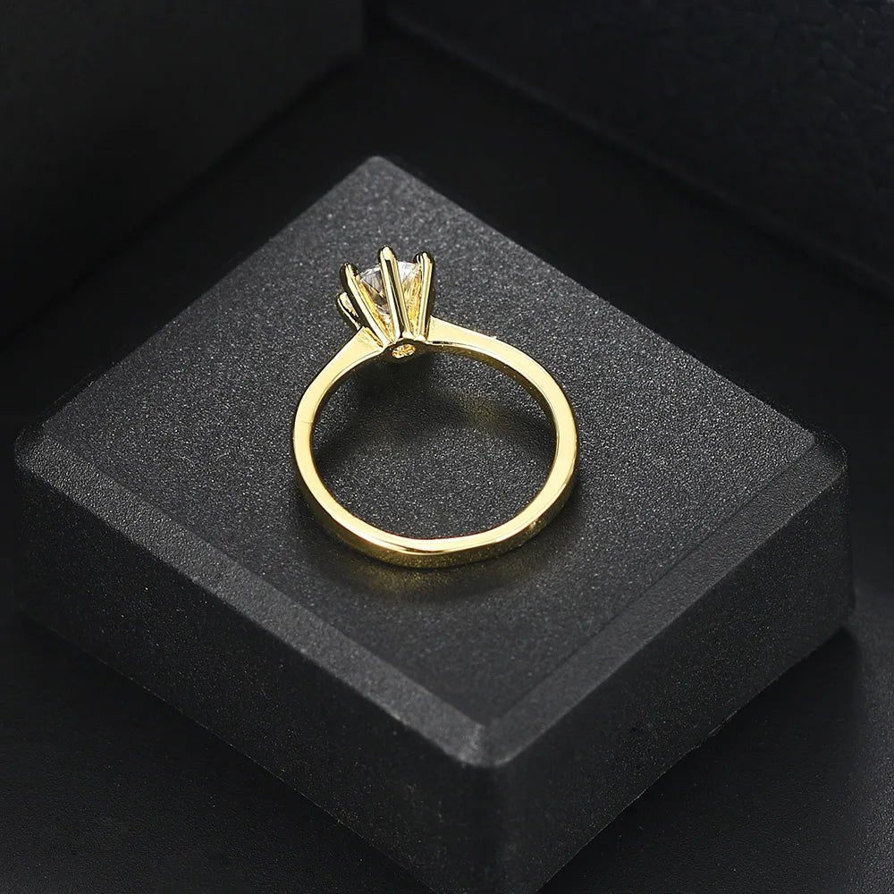 Crystal Wedding Ring - LaVie Jewelery