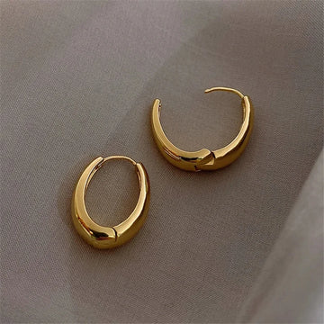 Korean Classic Hoop Earrings - LaVie Jewelery