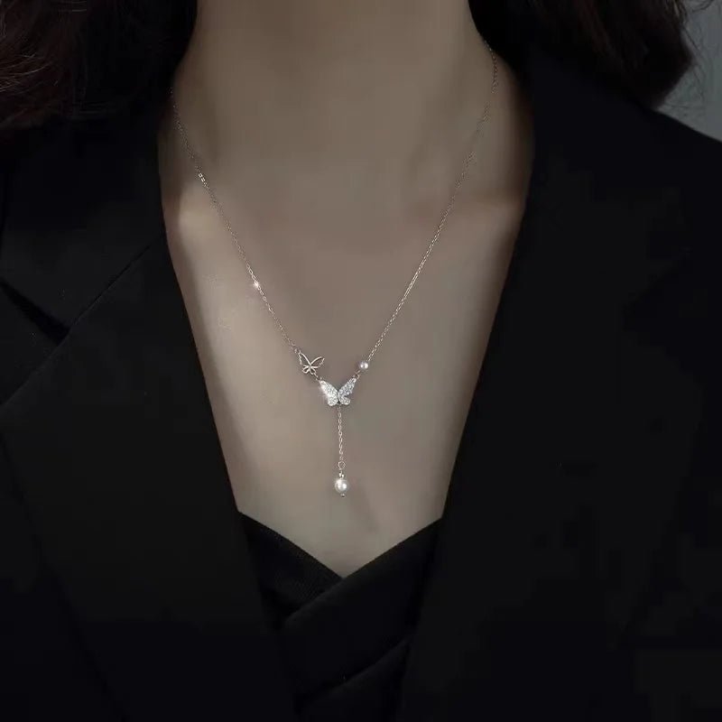 Irregular Baroque Pearl Pendant Necklace - LaVie Jewelery