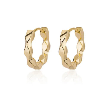 Stainless Steel Vintage Elegant Round Hoop Earrings - LaVie Jewelery