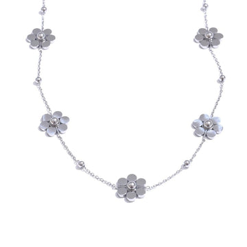 Stainless Steel Flower Chain Fashion Necklace - LaVie Jewelery