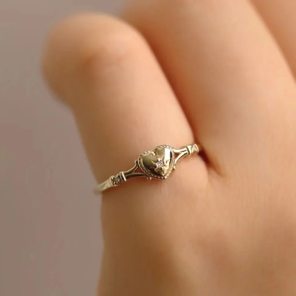 Gold Plated Stainless Steel Rings - LaVie Jewelery