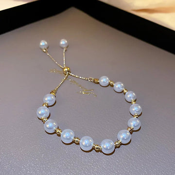 Elegant Charm Pearl Bracelet - LaVie Jewelery
