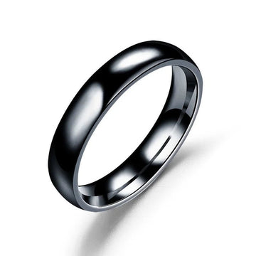 Stainless Steel 6mm Titanium Rings - LaVie Jewelery