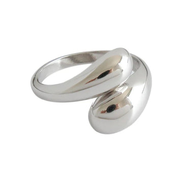 Waterdrop Shaped Open Bracelet Earring Bangle Set - LaVie Jewelery