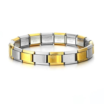 Stainless Steel Bracelet Bangle Versatile - LaVie Jewelery