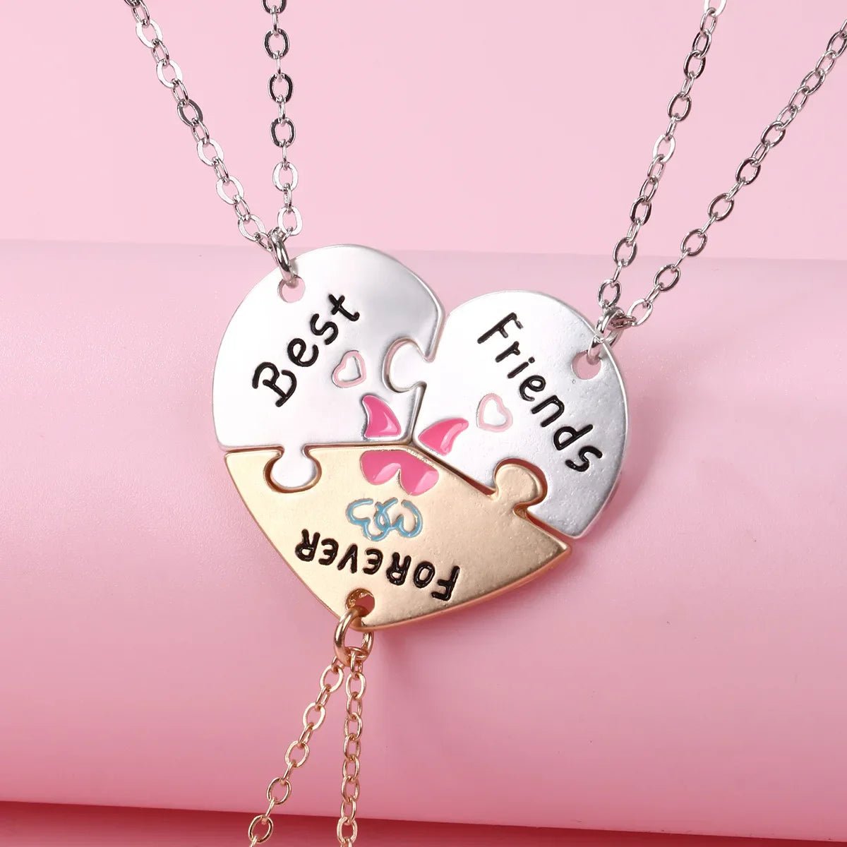 "The Boundless Bond" Friendship & Family Heart Set - The LaVie Jewelry