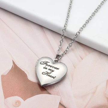 "The Timeless Keepsake" Heart Locket Necklace - LaVie Jewelery