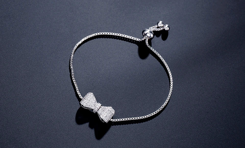 Zirconia Crystal Adjustable Bracelet & Bangle Jewelry - LaVie Jewelery